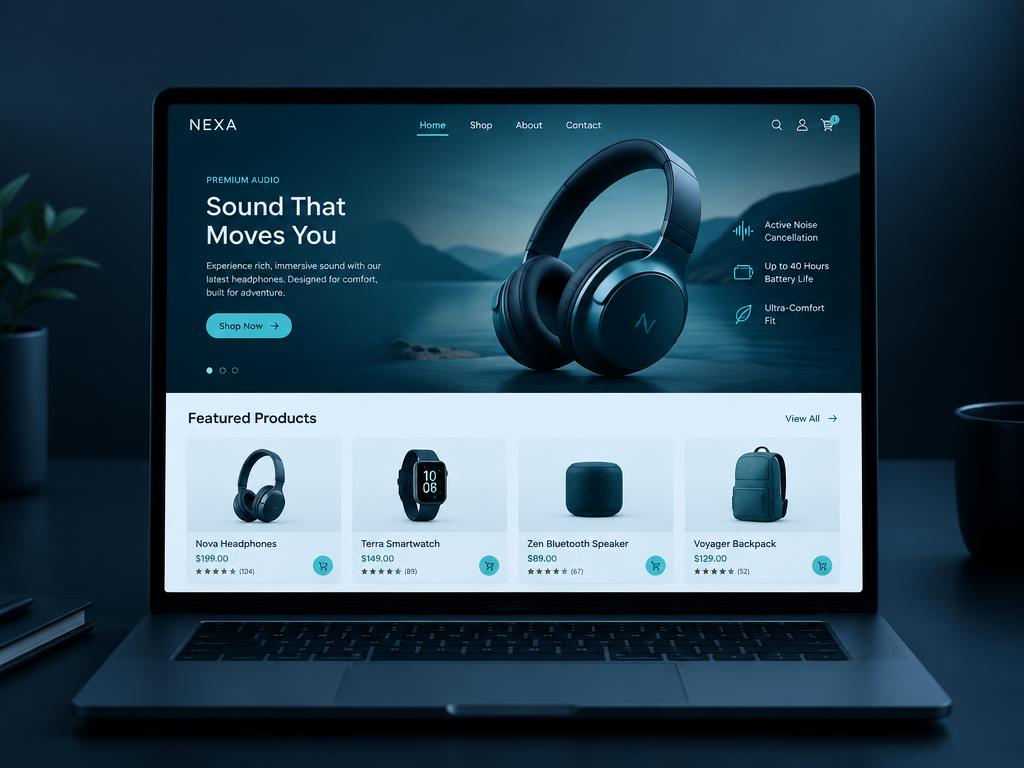 Aurora Store website preview